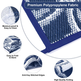 LOKHOM versatile mat for patio, balcony, beach, and RV