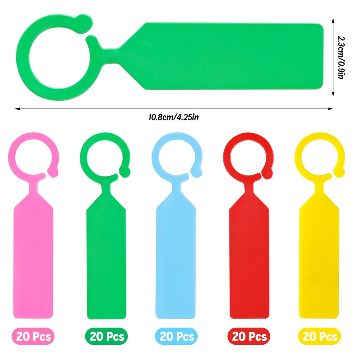LOKIPA durable plant tags with smooth writing surface.