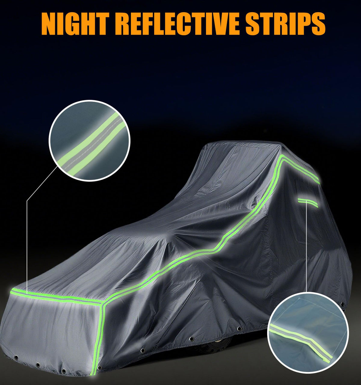 LOKISBEAURY cover provides reliable weather protection for tractors.