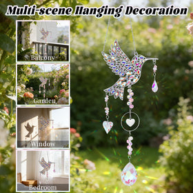 LOKOZ sun catcher with gold finish adds elegant sparkle to rooms.