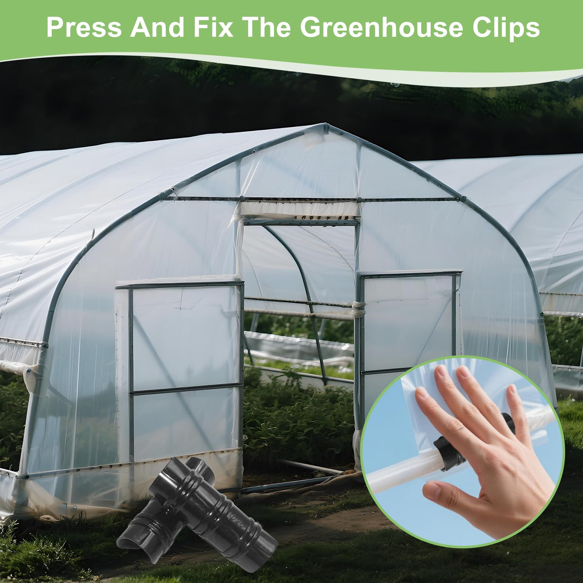 LOLEDE compact 60-clips pack stores neatly for seasonal setups.