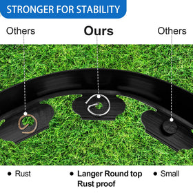 LOLEDE rustproof stakes pack ready for secure edging installation
