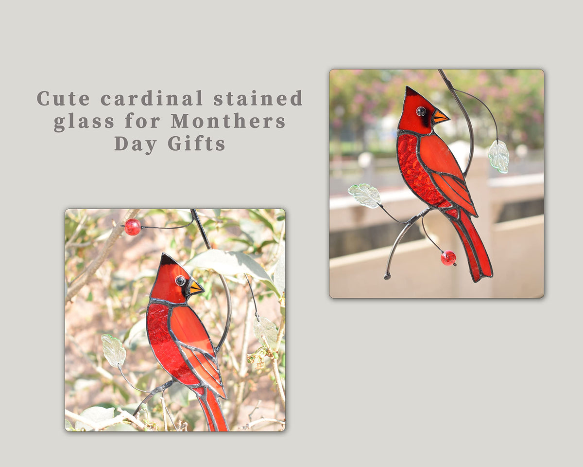 Lolitarcrafts cardinal gift idea for holidays and birthdays, charming home accent.