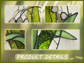 Lolitarcrafts Lily Valley decor in a bedroom setting adding botanical charm