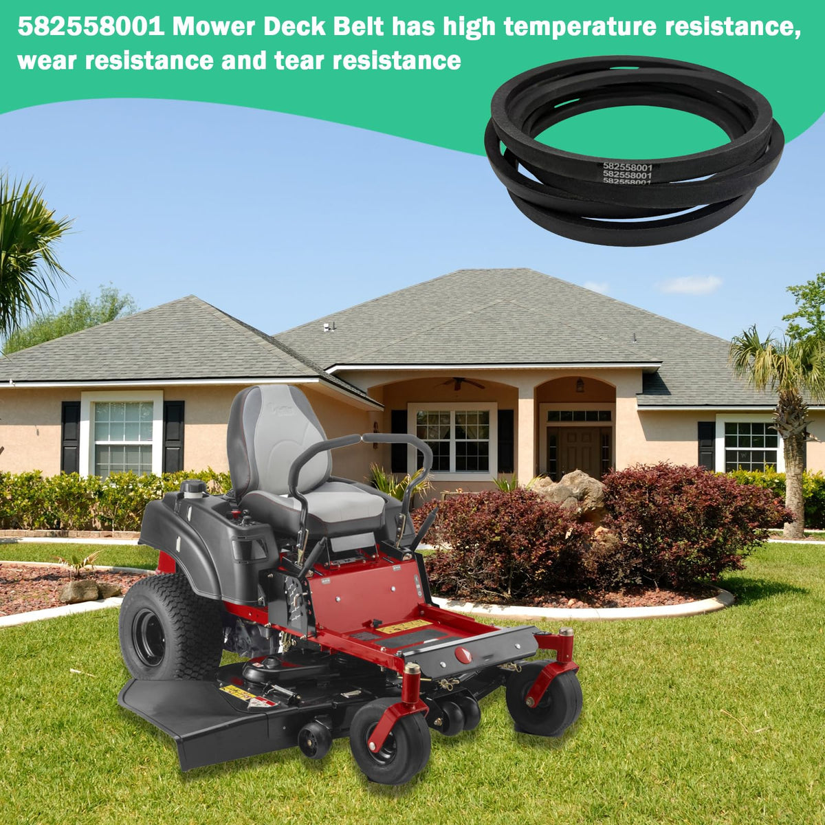 Lomens replacement-ready belt simplifies maintenance and quick swaps
