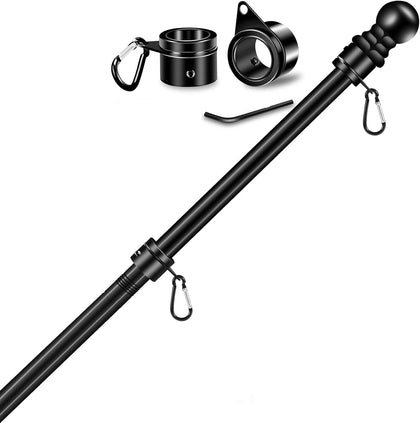 LOMETY 6ft stainless steel flag pole ready for outdoor use and lasting durability.