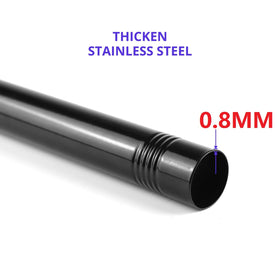 LOMETY adjustable 5-tube flag pole allows fit for various flag sizes.
