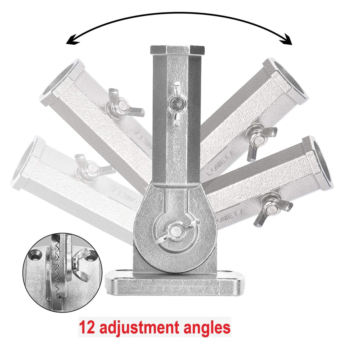 LOMETY outdoor wall mount bracket designed for harsh weather