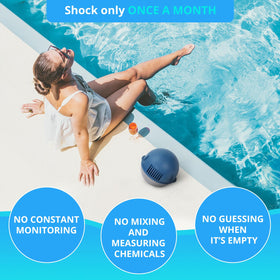 LOMINX maintenance-free spa care with simple substitution.