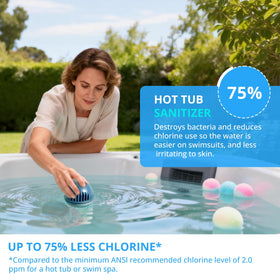LOMINX mineral cartridge designed for Frog system performance in 600-gallon tubs.