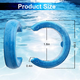 LoMoTive universal-fit hose weight close-up on durable blue construction