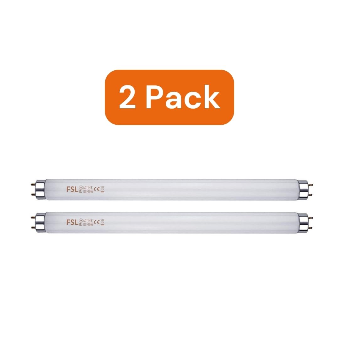 365-nm UV light from Longchin bulb supports effective pest control ambience.