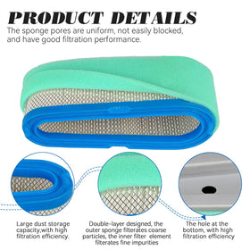 Lonsda pre-filter assembly highlighting easy cleaning and fit