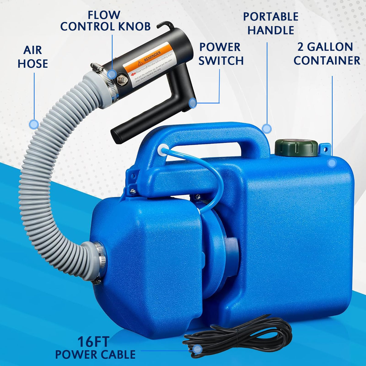 Durable corrosion-resistant nozzle designed for repeated outdoor use.