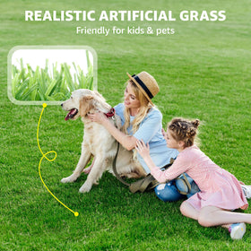 LOOBANI artificial grass roll with drainage holes for quick drying