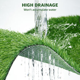 LOOBANI 5x8-ft turf laid on balcony for greenery