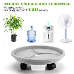 Looca slip resistant frosted tray surface helps keep pots steady during movement.
