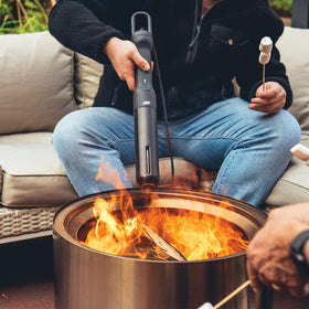 Looftlighter Pro ideal for grills, smokers, and fireplaces.