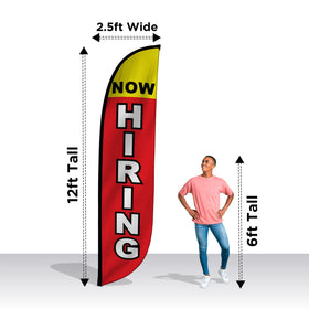 LookOurWay feather flag storefront-setup boosts visibility during grand openings.