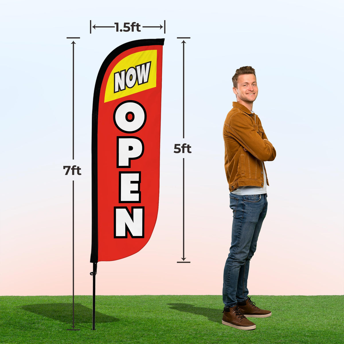 LookOurWay 3-piece pole simplifies assembly in minutes