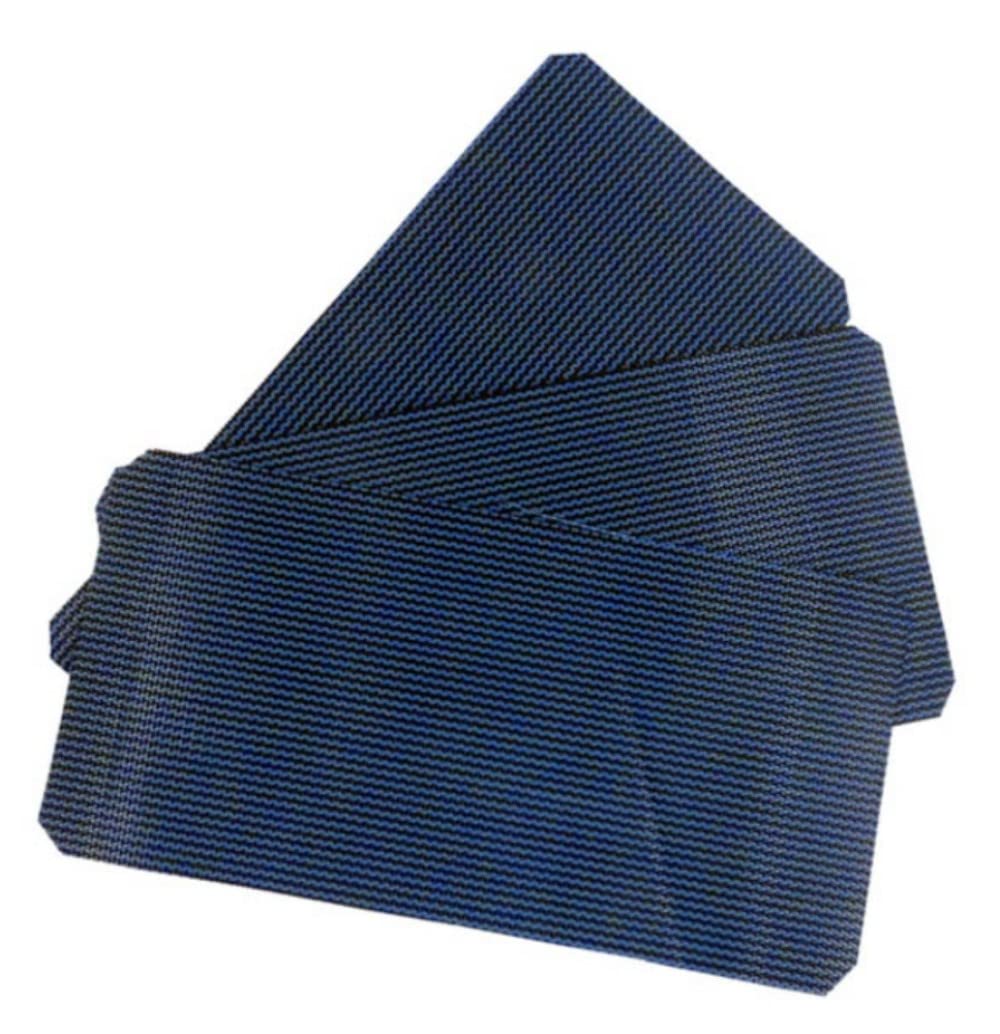 Detailed view of Loop-Loc patch material matching green mesh.