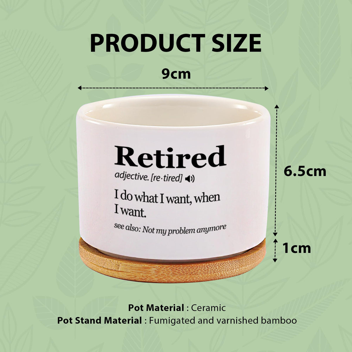 Loovelo Retired Definition durable ceramic build for long-lasting decor