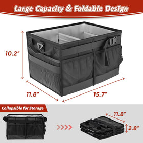 Lorbro Grill Caddy uses waterproof oxford fabric with a polished aluminum interior