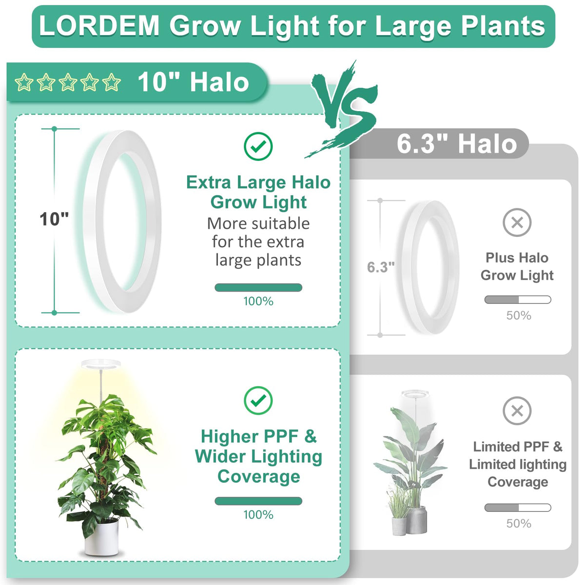 LORDEM three-spectrum modes support seedlings through bloom