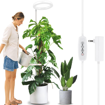 LORDEM 10-inch grow light head tilt enabled for precise plant lighting