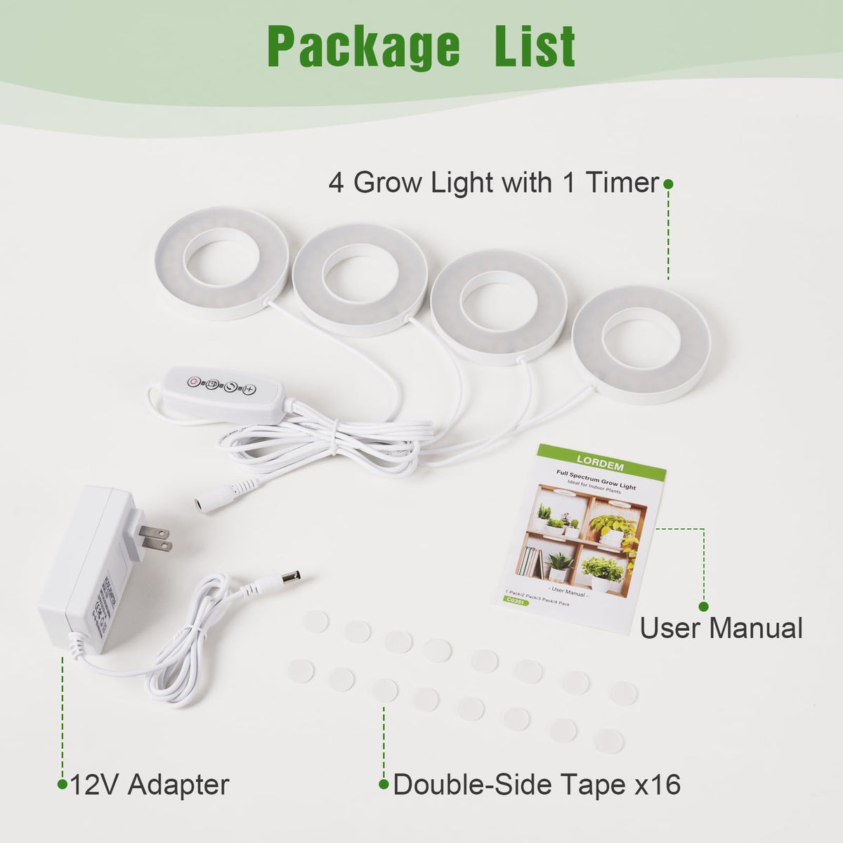 LORDEM Halo warranty and support provide reliable, user-friendly lighting for indoor plants.