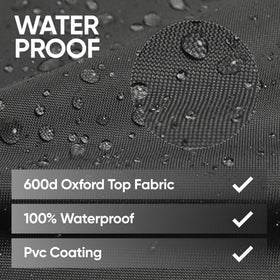 Loriano air vent design facilitates moisture control for cushions.
