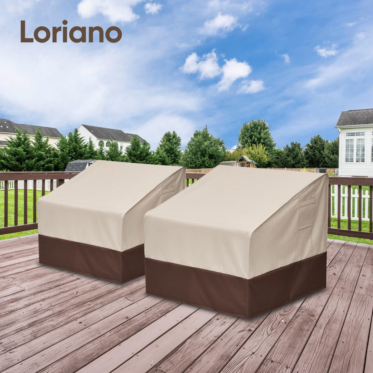 Fits up to 35D x 38W x 34H outer dimensions for larger chairs.
