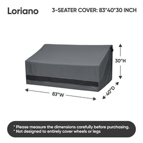 Loriano waterproof coating close-up shows durable protection for outdoor furniture.
