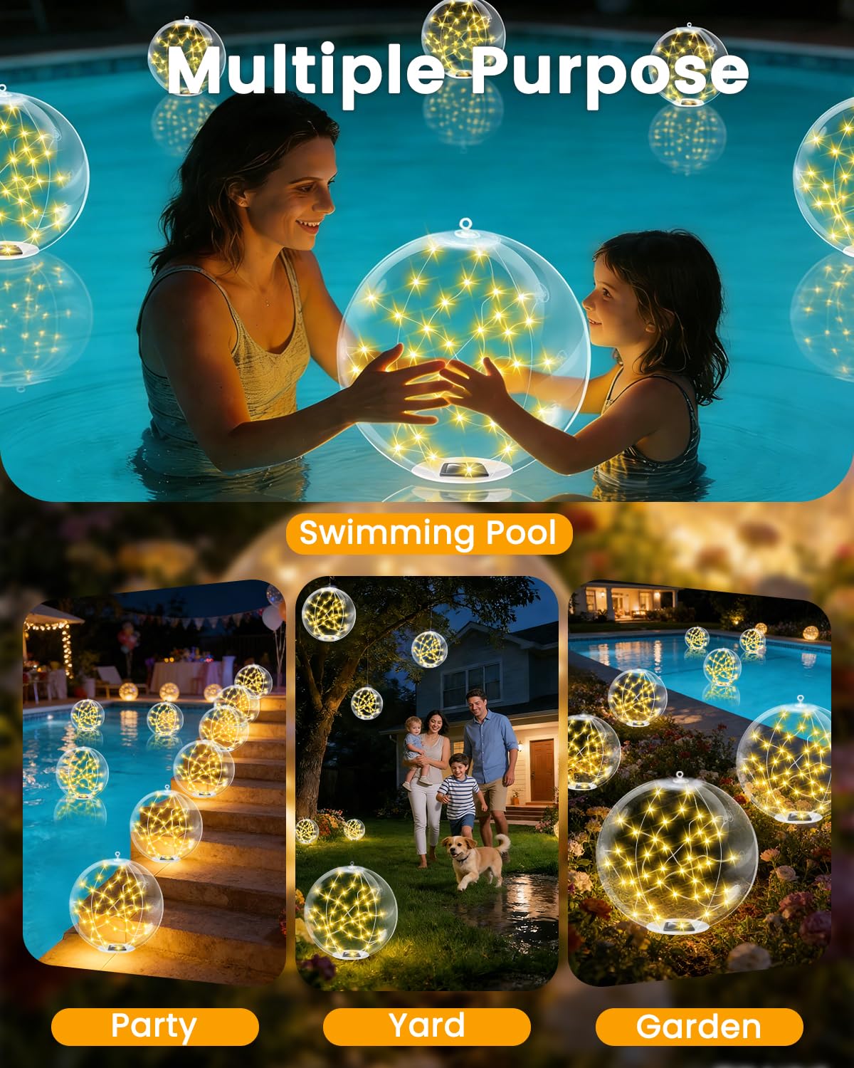 LORRYTE backyard decor light adds ambience for parties and weddings