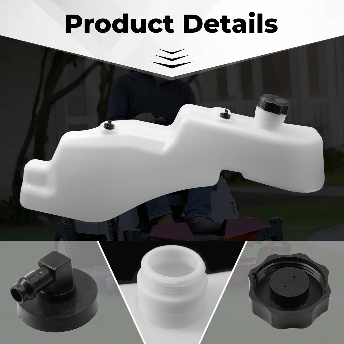 LOSTAR durable polyethylene crosslink tank delivers impact resistance in rugged conditions