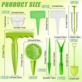 Lothee 5-dial seed dispensers for precise seeding control.