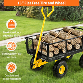 LOTMOVE heavy-duty rim and axle enhance stability and ride comfort