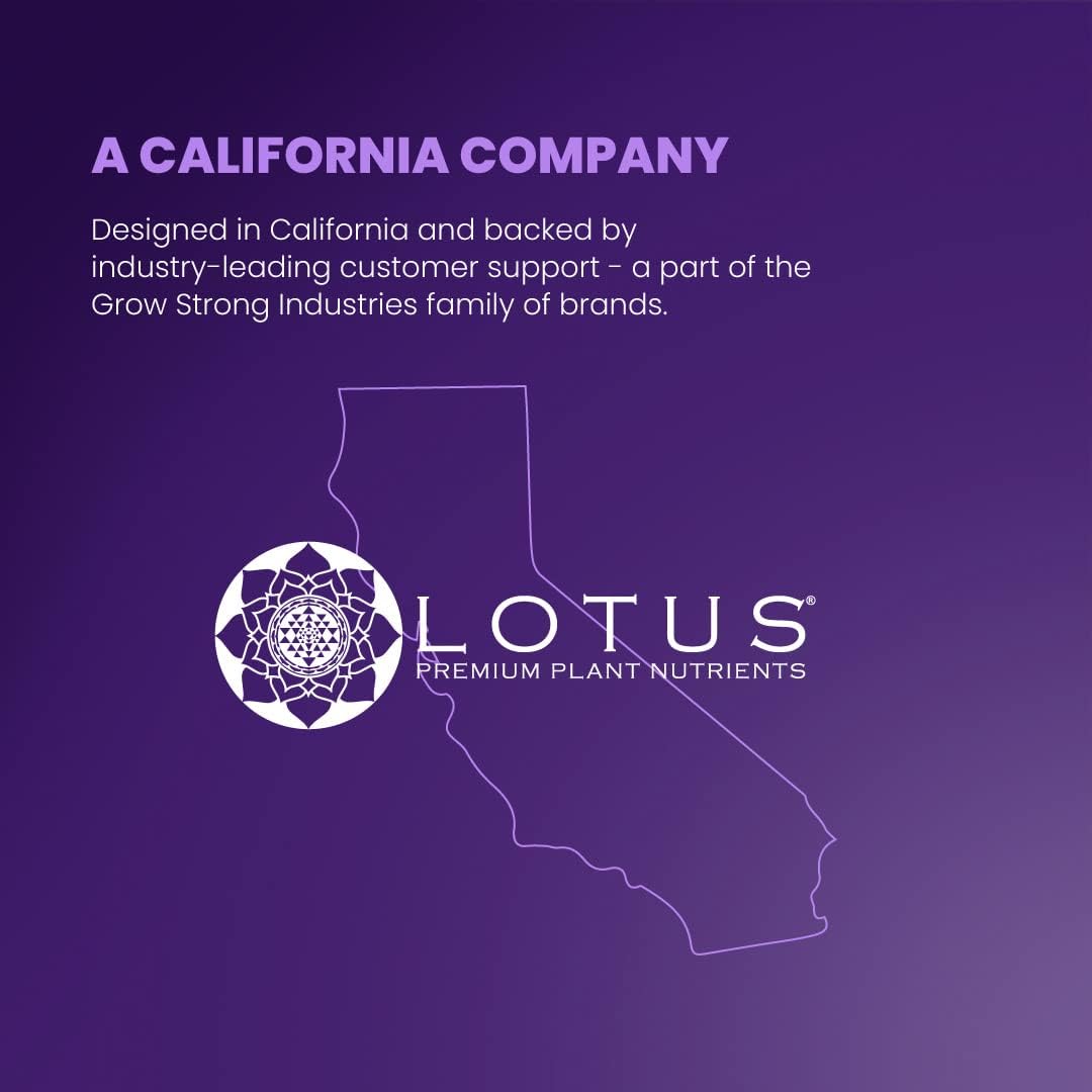 Lotus Nutrients CarFinish harvest finish illustrates pure final buds.
