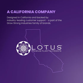 Lotus Nutrients CarFinish harvest finish illustrates pure final buds.