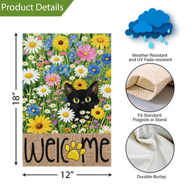 Louise Maelys burlap flag texture adds rustic outdoor charm.