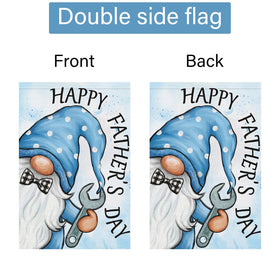 Louise Maelys Father's Day flag suitable for yards, patios, and entryways.