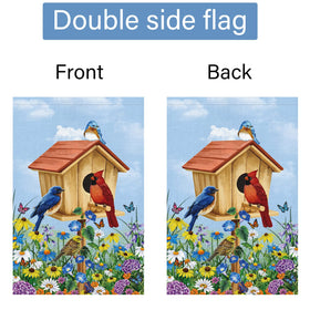 Louise Maelys flag sleeve hanger compatibility for flagpoles, brackets, arbors, and stands.