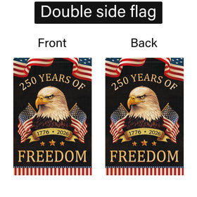 Louise Maelys garden flag sleeve top fits standard flagpole
