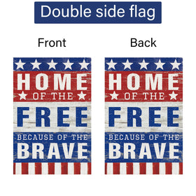 Louise Maelys 12x18 front yard flag adds welcoming holiday charm