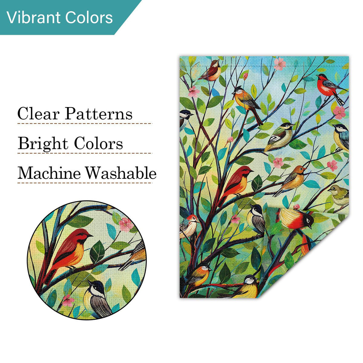 Louise Maelys spring-summer outdoor decor flag brightens porches
