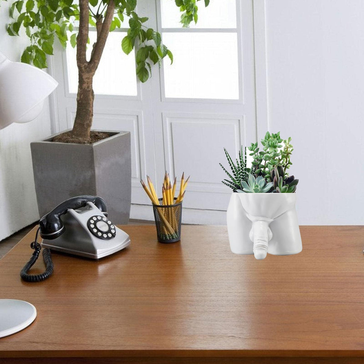 Lourich decorative planter gift for quirky home decor lovers.