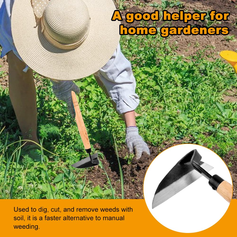 Lovarisse ergonomic wooden handle provides comfortable grip