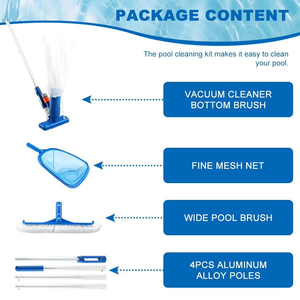 Lovarisse fine mesh net traps fine debris for clean water.