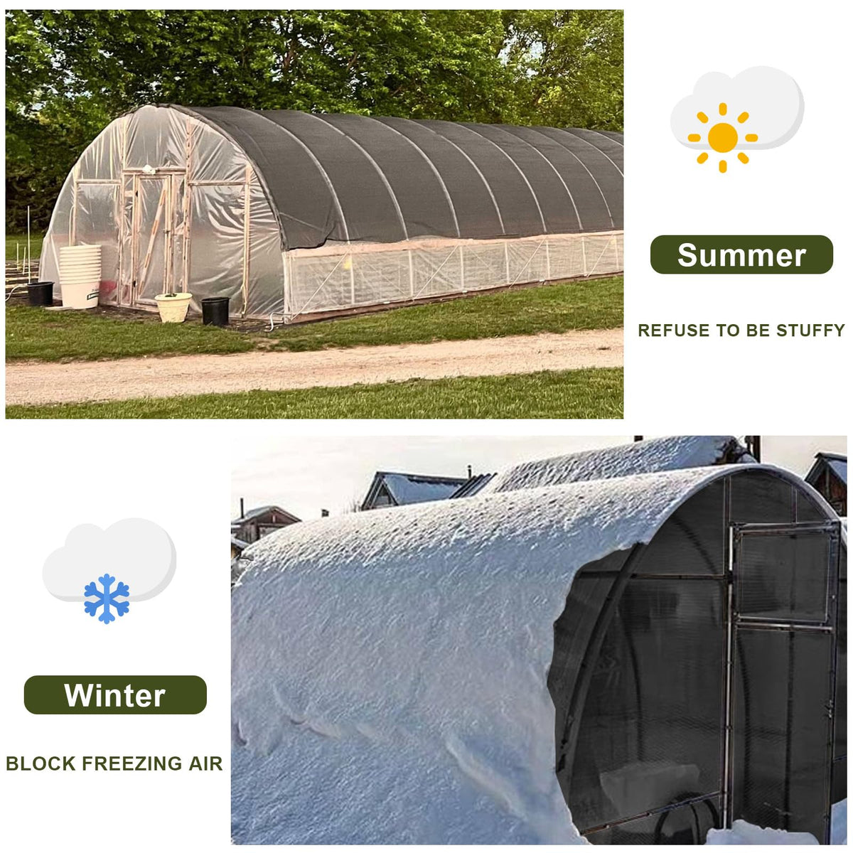 LOVE STORY durable HDPE fabric resists aging for seasons of use.