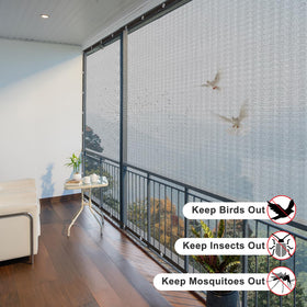 LOVE STORY customizable shade cloth helps greenhouse and planting beds stay cooler.